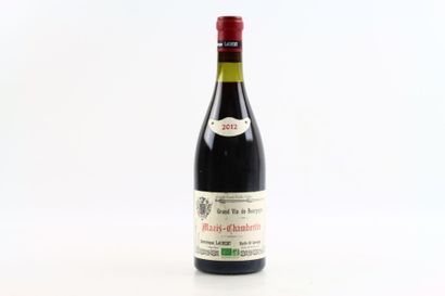 1 bouteille de MAZIS-CHAMBERTIN 2012 par...
