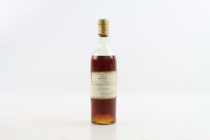 1 bouteille de SAUTERNES 1954 du Château...