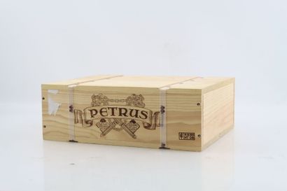3 bottles of PETRUS POMEROL 2004, original...