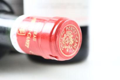 10 bouteilles de PAUILLAC 1974 du Château...