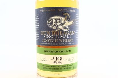 1 bouteille de WHISKY Islay 22 ans par la...