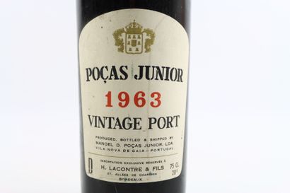 1 bouteille de PORTO Vintage 1963 de POCAS...