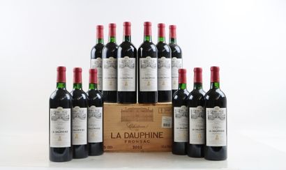 12 bouteilles de FRONSAC 2002 du Château...
