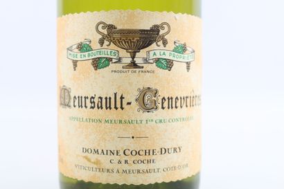 1 Bouteille de MEURSAULT 1er Cru Genevrières...