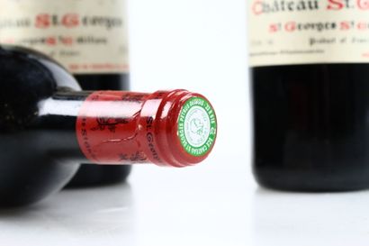 10 bouteilles de SAINT-GEORGES-SAINT-EMILION,...