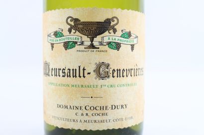 1 Bouteille de MEURSAULT 1er Cru Genevrières...