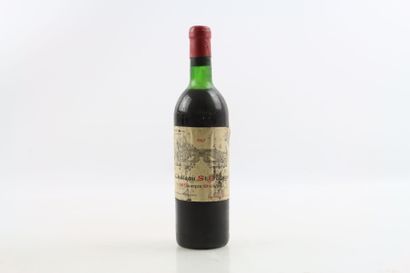 1 bottle of ST GEORGES ST EMILION 1967 from...