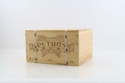 6 bottles of PETRUS POMEROL 2001, original...