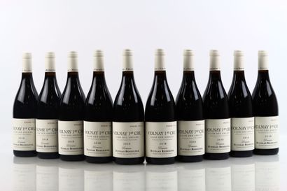 10 bouteilles de VOLNAY 1er Cru Clos des...