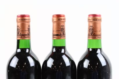 3 bouteilles de PAUILLAC 1983 du Château...