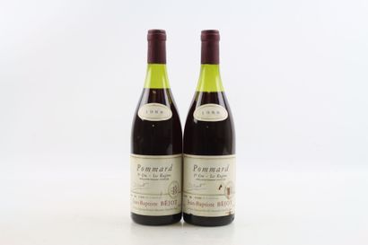 2 bouteilles de POMMARD 1er Cru Les Rugiens...
