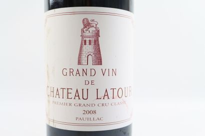 1 bouteille de PAUILLAC 2008 du Château LATOUR...