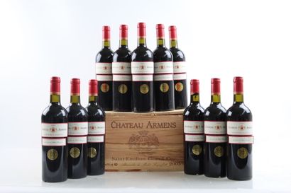 11 bottles of SAINT-EMILION Grand Cru 2005...