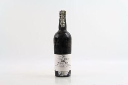 1 bouteille de PORTO Vintage 1970 par TAYLOR'S,...