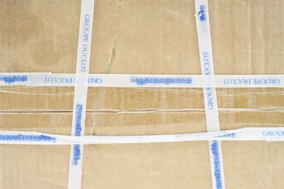 Caisse bois par DUCLOT de 9 bouteilles de...