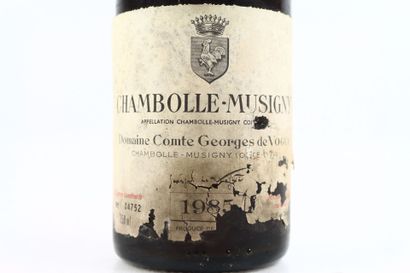 1 bouteille de CHAMBOLLE-MUSIGNY 1985 du...
