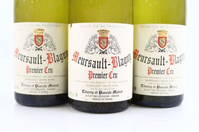 Réunion de 3 bouteilles de MEURSAULT-BLAGNY...