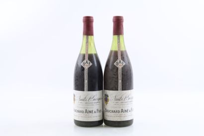 2 bouteilles de NUITS-SAINT-GEORGES 1er Cru...
