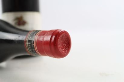 2 bouteilles de VOSNE-ROMANEE 1er Cru Les...