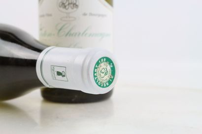 2 bouteilles de CORTON-CHARLEMAGNE 2009 du...