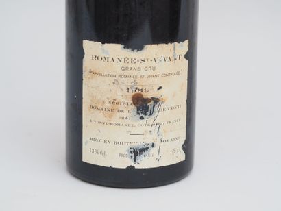 1 bouteille de ROMANEE-SAINT-VIVANT 1989...