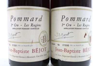 2 bouteilles de POMMARD 1er Cru Les Rugiens...
