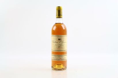 bouteille de SAUTERNES 1981 du Château d'YQUEM....