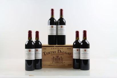 6 bottles of SAINT-EMILION 2008 from Château...