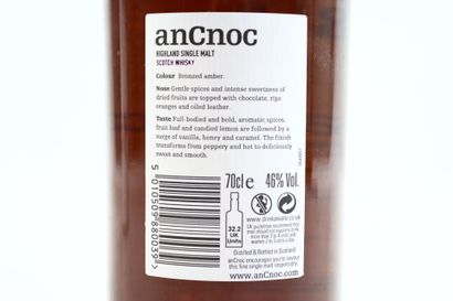 1 bouteille de WHISKY Highland ANCNOC 18...