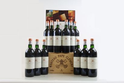 12 bottles of PESSAC-LEOGNAN 1999 from Château...