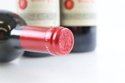 3 bottles of PETRUS POMEROL 2000, original...