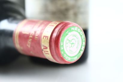 12 bouteilles de PAUILLAC 1981 du Château...