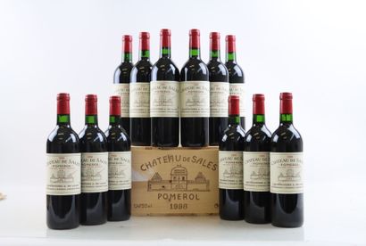 12 bottles of POMEROL 1998 from Château de...