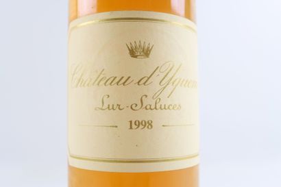 1 bouteille de SAUTERNES 1998 du Château...