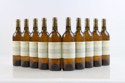 10 bottles of PESSAC-LEOGNAN Blancs 1998...