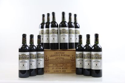12 bouteilles de SAINT-JULIEN 2002 du Château...