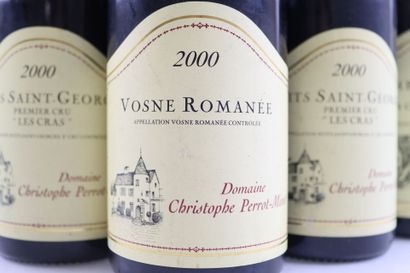Réunion de 7 bouteilles de Côtes de Nuits...