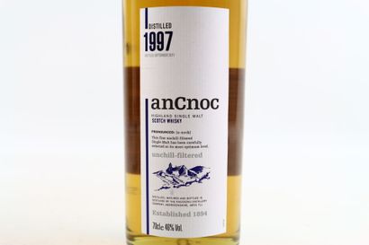 1 bouteille de WHISKY Highland ANCNOC 1997...