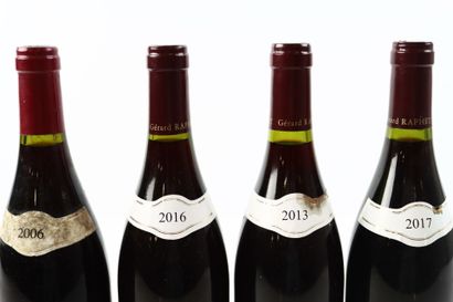 Réunion de 4 bouteilles de Côte de Nuits...