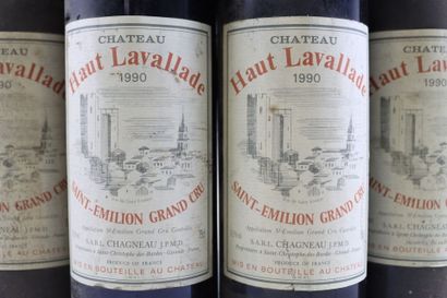 12 bottles of SAINT-EMILION Grand Cru 1990...