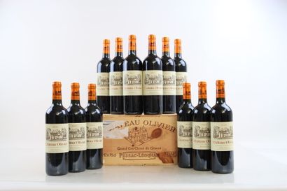 12 bottles of PESSAC-LEOGNAN 2005 from Château...