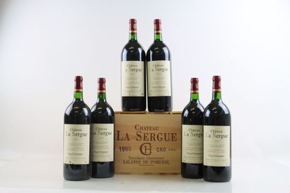 6 Magnums of LALANDE DE POMEROL 1999 from...