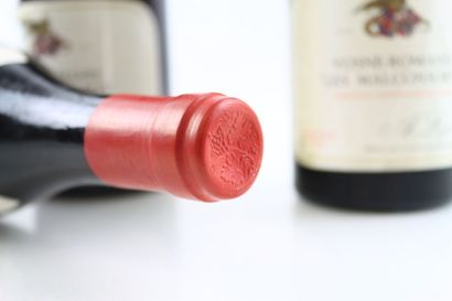 3 bouteilles de VOSNE-ROMANEE Les Malconsorts...