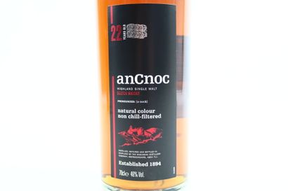 1 bouteille de WHISKY Highland ANCNOC 22...