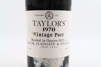 1 bouteille de PORTO Vintage 1970 par TAYLOR'S,...