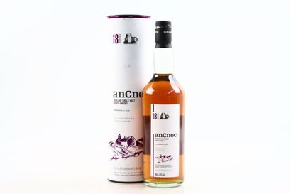 1 bouteille de WHISKY Highland ANCNOC 18...
