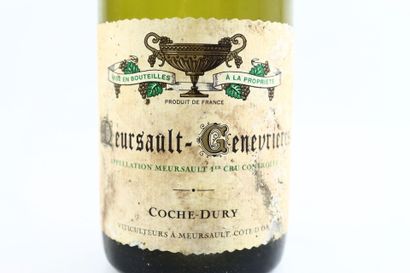 1 bouteille de MEURSAULT 1er Cru Genevrières...