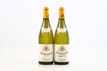 2 bouteilles de MEURSAULT Charmes 1er Cru...