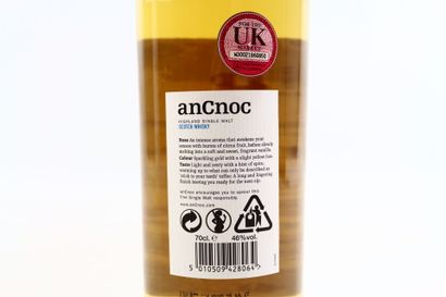 1 bouteille de WHISKY Highland ANCNOC 16...