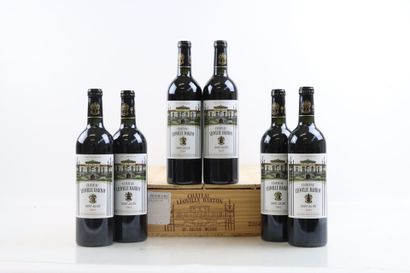 6 bouteilles de SAINT-JULIEN 2004 du Château...